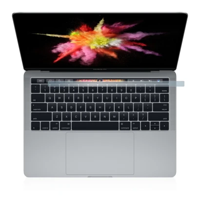 Imagen del dispositivo Apple MacBook Pro 13" 2017 (Pantalla inferior) con una amplia variedad de protectores de pantalla.