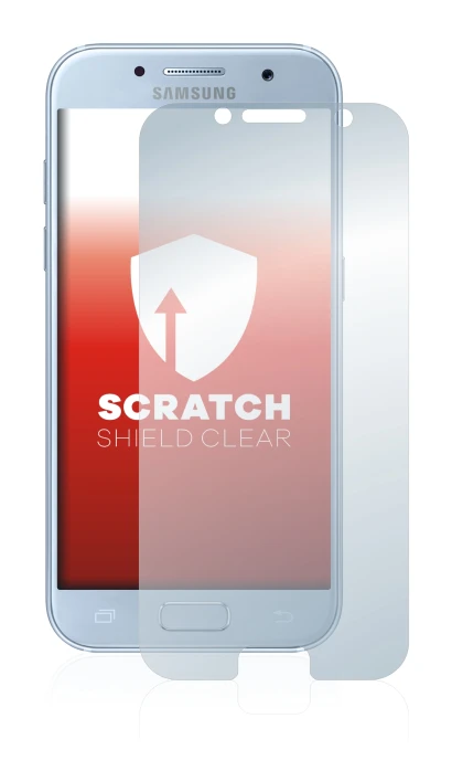 Imagen del dispositivo Samsung Galaxy A5 2017 con una amplia variedad de protectores de pantalla.