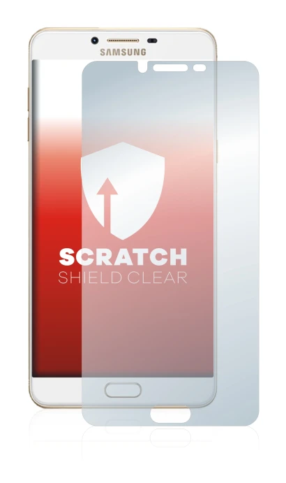 Imagen del dispositivo Samsung Galaxy C9 Pro con una amplia variedad de protectores de pantalla.