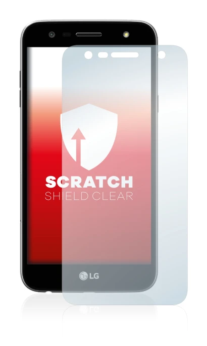 Imagen del dispositivo LG X Power 2 con una amplia variedad de protectores de pantalla.