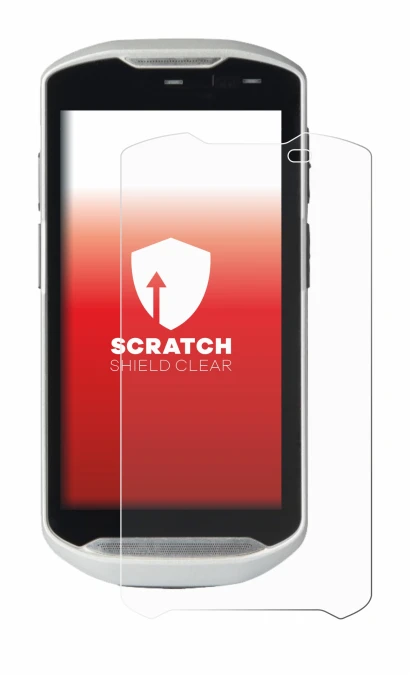 Imagen del dispositivo Zebra TC51 con una amplia variedad de protectores de pantalla.