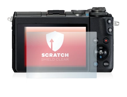 Imagen del dispositivo Canon EOS M6 con una amplia variedad de protectores de pantalla.
