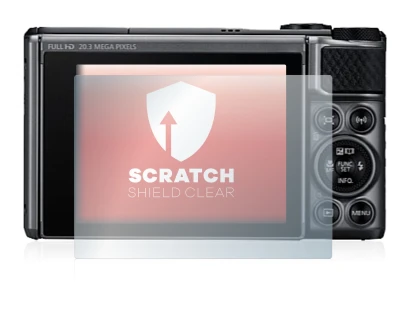 Imagen del dispositivo Canon PowerShot SX730 HS con una amplia variedad de protectores de pantalla.