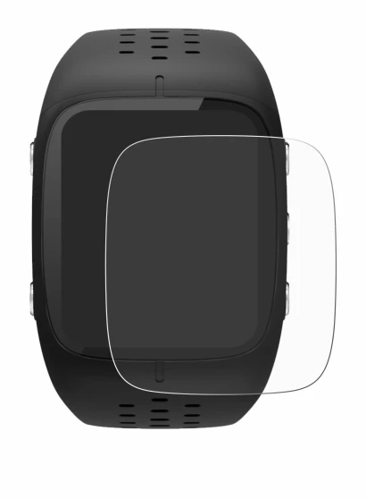 Imagen del dispositivo Polar M430 con una amplia variedad de protectores de pantalla.
