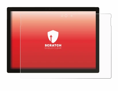 Imagen del dispositivo Microsoft Surface Pro 5 2017 con una amplia variedad de protectores de pantalla.