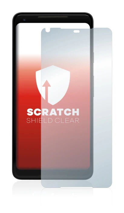 Imagen del dispositivo Google Pixel 2 XL con una amplia variedad de protectores de pantalla.