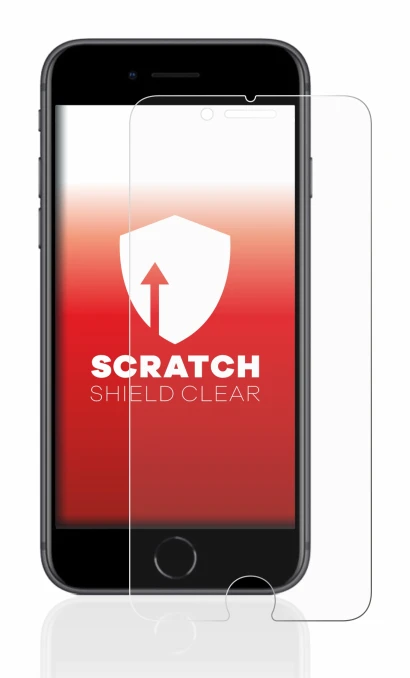 Imagen del dispositivo Apple iPhone 8 con una amplia variedad de protectores de pantalla.