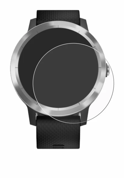 Imagen del dispositivo Garmin vivoactive 3 con una amplia variedad de protectores de pantalla.