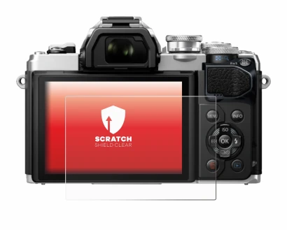 Imagen del dispositivo Olympus OM-D E-M10 Mark III con una amplia variedad de protectores de pantalla.