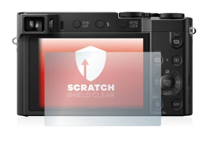 Imagen del dispositivo Panasonic Lumix DMC-TZ100 con una amplia variedad de protectores de pantalla.