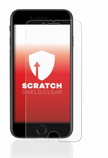 Imagen del dispositivo Apple iPhone SE 2 2020 con una amplia variedad de protectores de pantalla.