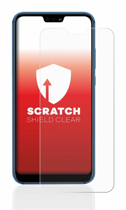 Imagen del dispositivo Huawei P20 lite 2018 con una amplia variedad de protectores de pantalla.