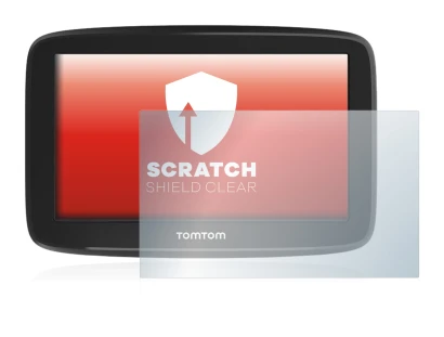 Imagen del dispositivo TomTom GO Basic (6") con una amplia variedad de protectores de pantalla.