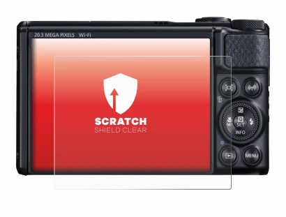 Imagen del dispositivo Canon PowerShot SX740 HS con una amplia variedad de protectores de pantalla.