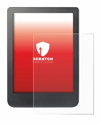 Imagen del dispositivo Kobo Clara HD (6") con una amplia variedad de protectores de pantalla.