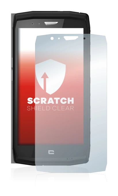Imagen del dispositivo Crosscall Trekker X4 con una amplia variedad de protectores de pantalla.