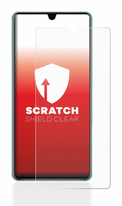 Imagen del dispositivo Huawei P30 con una amplia variedad de protectores de pantalla.