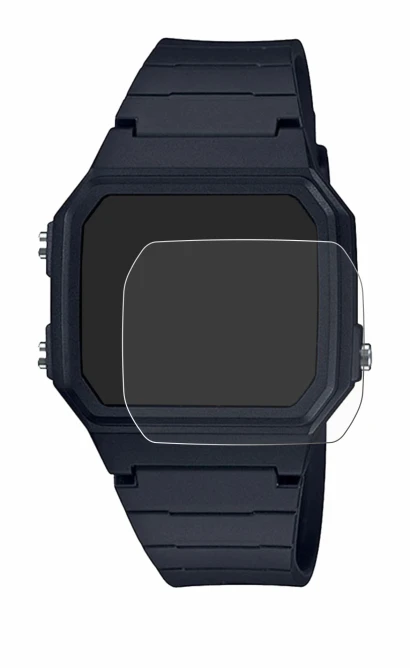 Imagen del dispositivo Casio Unisex F-91W con una amplia variedad de protectores de pantalla.