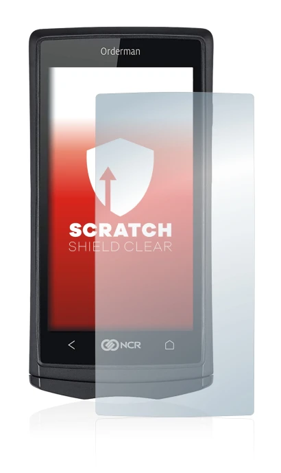 Imagen del dispositivo Orderman 5 con una amplia variedad de protectores de pantalla.