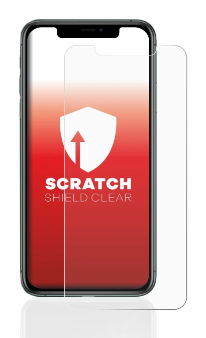 Imagen del dispositivo Apple iPhone 11 Pro Max con una amplia variedad de protectores de pantalla.