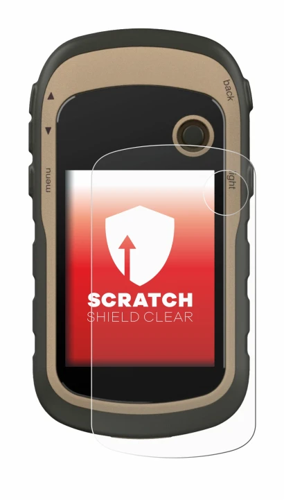 Imagen del dispositivo Garmin eTrex 32x con una amplia variedad de protectores de pantalla.