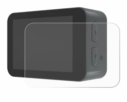 Imagen del dispositivo Akaso V50X con una amplia variedad de protectores de pantalla.