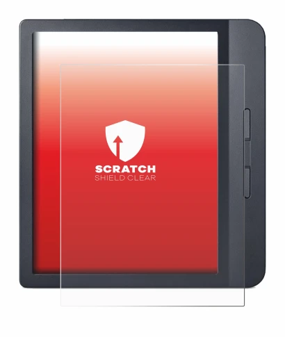 Imagen del dispositivo Kobo Libra H2O con una amplia variedad de protectores de pantalla.