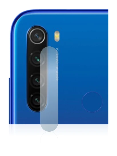 Imagen del dispositivo Xiaomi Redmi Note 8T (SÓLO Cámara) con una amplia variedad de protectores de pantalla.