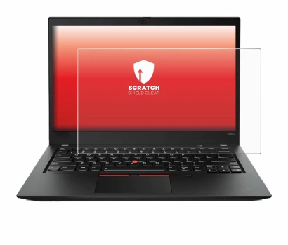 Imagen del dispositivo Lenovo ThinkPad T490s con una amplia variedad de protectores de pantalla.