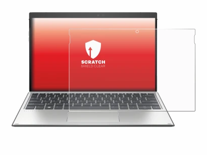 Imagen del dispositivo HP Elite x2 G4 con una amplia variedad de protectores de pantalla.