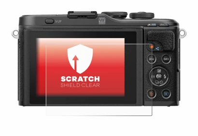 Imagen del dispositivo Olympus PEN E-PL10 con una amplia variedad de protectores de pantalla.