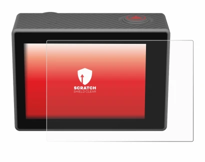 Imagen del dispositivo Akaso V50 Elite con una amplia variedad de protectores de pantalla.