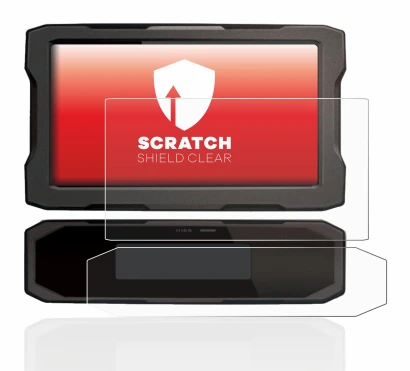 Imagen del dispositivo Honda CRF1100L 2020 Pantalla del velocímetro con una amplia variedad de protectores de pantalla.