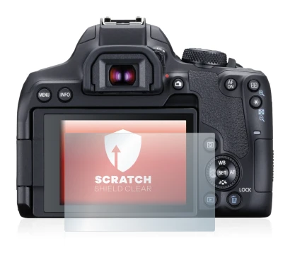 Imagen del dispositivo Canon EOS 850D con una amplia variedad de protectores de pantalla.