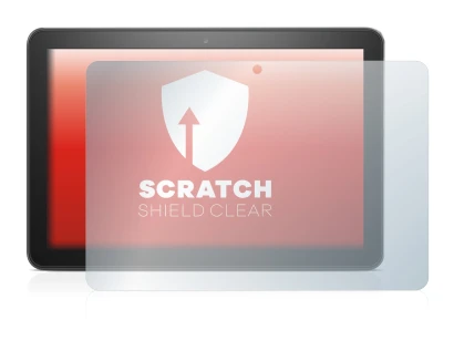 Imagen del dispositivo Amazon Fire HD 8 Plus 2020 (10a Gen.) con una amplia variedad de protectores de pantalla.