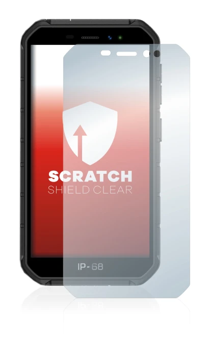 Imagen del dispositivo Ulefone Armor X7 Pro con una amplia variedad de protectores de pantalla.