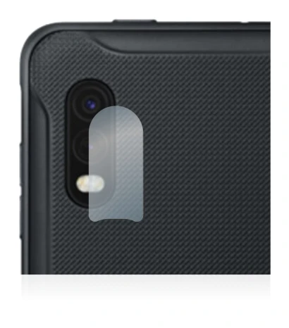 Imagen del dispositivo Samsung Galaxy XCover Pro (SÓLO Cámara) con una amplia variedad de protectores de pantalla.