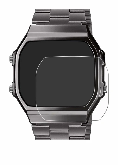 Imagen del dispositivo Casio A168WEGG-1BEF con una amplia variedad de protectores de pantalla.