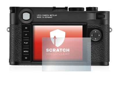 Imagen del dispositivo Leica M10-R con una amplia variedad de protectores de pantalla.