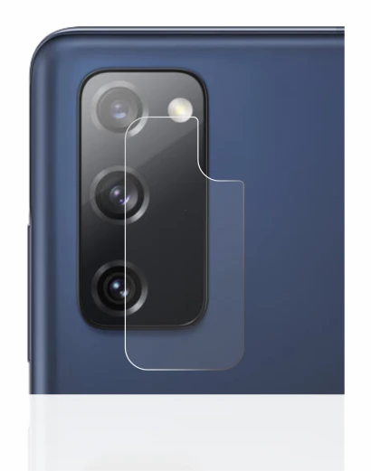 Imagen del dispositivo Samsung Galaxy S20 FE (SÓLO Cámara) con una amplia variedad de protectores de pantalla.