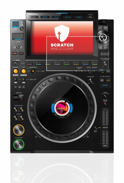 Imagen del dispositivo Pioneer CDJ 3000 con una amplia variedad de protectores de pantalla.