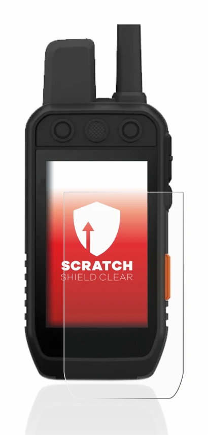 Imagen del dispositivo Garmin Alpha 200 K con una amplia variedad de protectores de pantalla.