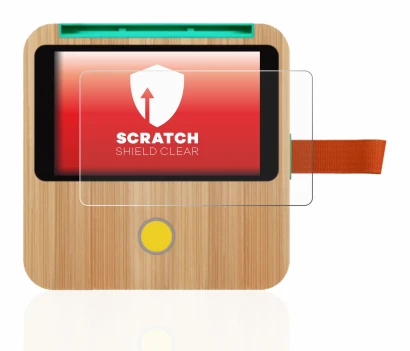 Imagen del dispositivo tigerbox Touch con una amplia variedad de protectores de pantalla.