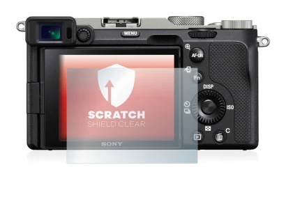 Imagen del dispositivo Sony Alpha 7C con una amplia variedad de protectores de pantalla.