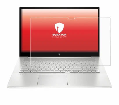 Imagen del dispositivo HP Envy 17-cX con una amplia variedad de protectores de pantalla.