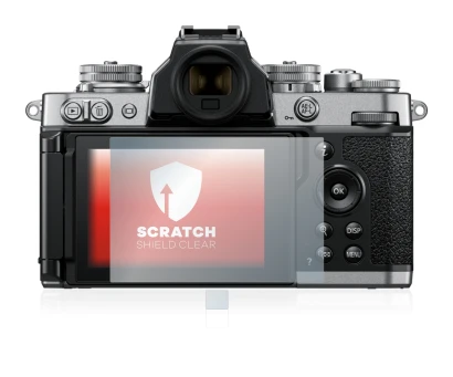 Imagen del dispositivo Nikon Z fc con una amplia variedad de protectores de pantalla.