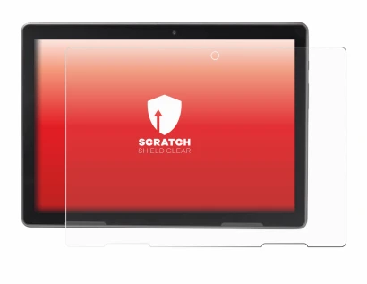 Imagen del dispositivo MEDION Lifetab P10912 con una amplia variedad de protectores de pantalla.