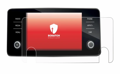 Imagen del dispositivo Skoda Bolero 2020 Infotainment System 8" con una amplia variedad de protectores de pantalla.