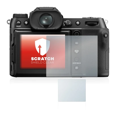 Imagen del dispositivo Fujifilm GFX50S II con una amplia variedad de protectores de pantalla.