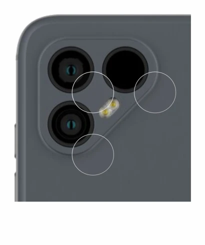Imagen del dispositivo Fairphone 4 (SÓLO Cámara) con una amplia variedad de protectores de pantalla.